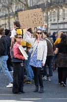 International Women Rights Day Demonstration - Paris