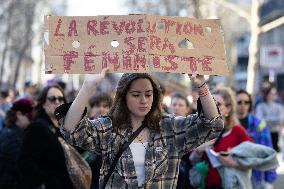 International Women Rights Day Demonstration - Paris