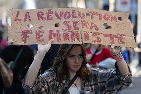 International Women Rights Day Demonstration - Paris