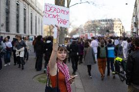 International Women Rights Day Demonstration - Paris