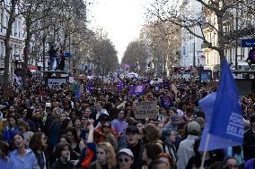 International Women Rights Day Demonstration - Paris