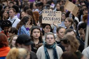 International Women Rights Day Demonstration - Paris
