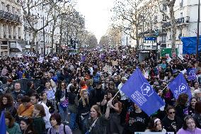 International Women Rights Day Demonstration - Paris