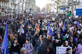 International Women Rights Day Demonstration - Paris