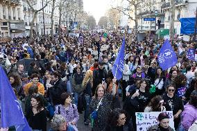 International Women Rights Day Demonstration - Paris