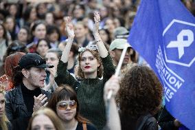 International Women Rights Day Demonstration - Paris