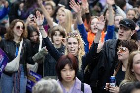 International Women Rights Day Demonstration - Paris