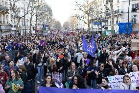 International Women Rights Day Demonstration - Paris