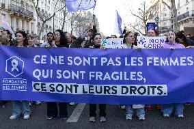 International Women Rights Day Demonstration - Paris