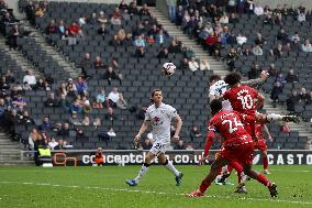 MK Dons v Morecambe - Sky Bet League 2