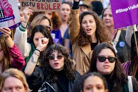 International Women’s Day: 120,000 People Gathered In Paris To Advocate For Gender Equality.