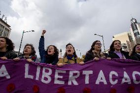 Women's Day Demo In Lisbon In Lisbon