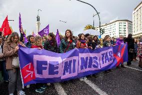 Women's Day Demo In Lisbon In Lisbon