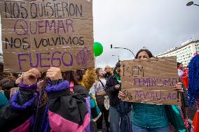 Women's Day Demo In Lisbon In Lisbon