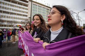 Women's Day Demo In Lisbon In Lisbon