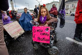 Women's Day Demo In Lisbon In Lisbon