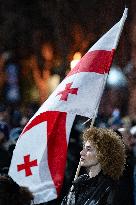 Women's March In Tbilisi For The International Women's Day