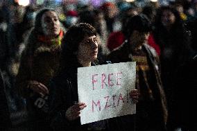 Women's March In Tbilisi For The International Women's Day