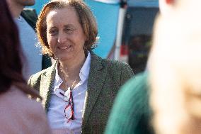 AFD Rally For International Women's Day And Counter Protest In Essen