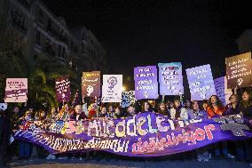 Women's Day Night March - Istanbul
