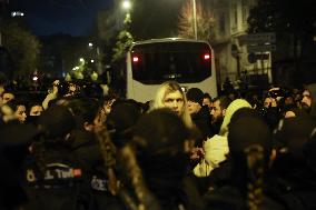 Women's Day Night March - Istanbul