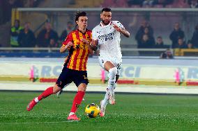 CALCIO - Serie A - US Lecce vs AC Milan