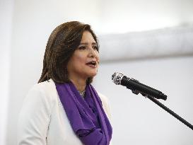 Guatemala's Vice President Karin Herrera Speaks on Combating Gender Violence at Belen High School