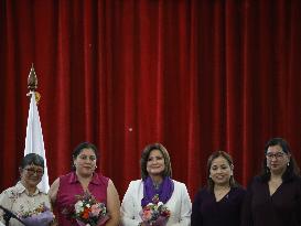 Guatemala's Vice President Karin Herrera Speaks on Combating Gender Violence at Belen High School