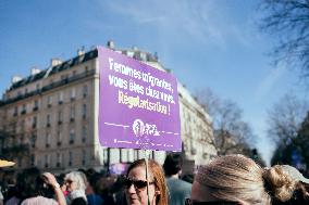International Women Rights Day Demonstration - Paris AJ