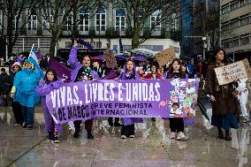 Womens Day 2025 In Lisbon, Portugal