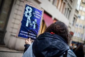 Womens Day 2025 In Lisbon, Portugal