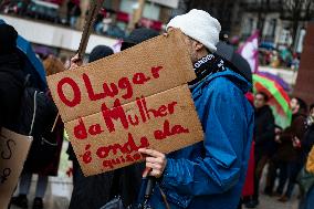 Womens Day 2025 In Lisbon, Portugal