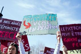 International Women Rights Day Demonstration - Paris AJ