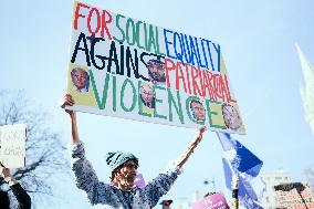 International Women Rights Day Demonstration - Paris AJ