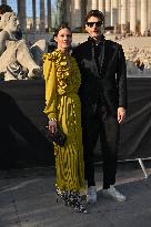 PFW Elie Saab Outside Arrivals