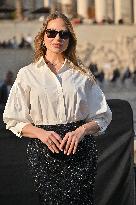 PFW Elie Saab Outside Arrivals