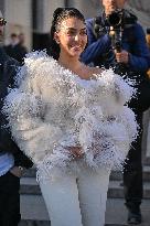 PFW Elie Saab Outside Arrivals