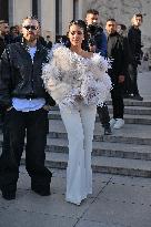 PFW Elie Saab Outside Arrivals