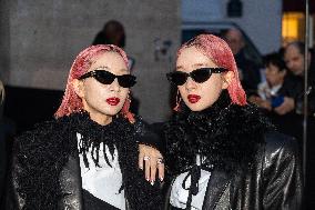 PFW - Ann Demeulemeester PAP - Arrivals NB