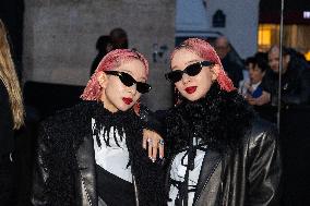 PFW - Ann Demeulemeester PAP - Arrivals NB