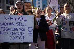 International Women’s Day March In NYC