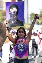 International Women's Day Strike In Mexico