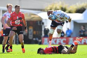 Super Rugby Pacific Roud Four Match - Crusaders Vs Reds