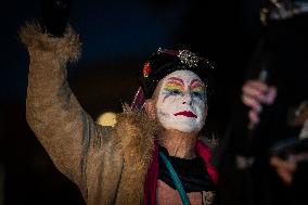 Drag march against Trump takeover of the Kennedy Center for the Performing Arts