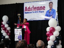 Adrienne Adams Kicks Off Campaign For New York City Mayor With Rally