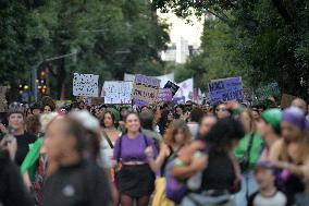 International Women's Day In Cordoba, Argentina