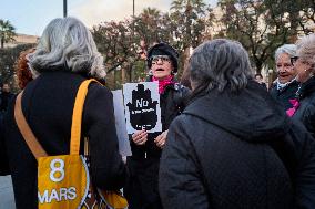 Women's Rights March In Bari On International Women's Day