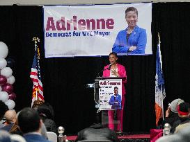 Adrienne Adams Kicks Off Campaign For New York City Mayor With Rally