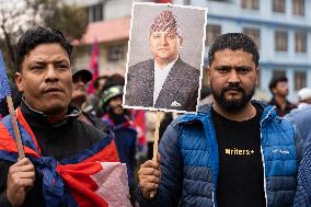 Former King Gyanendra Shah's Grand Rally