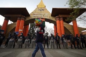 Pro-monarchists Hit The Street Of Nepal In Welcome Of Former King Gyanendra Bir Bikram Shah